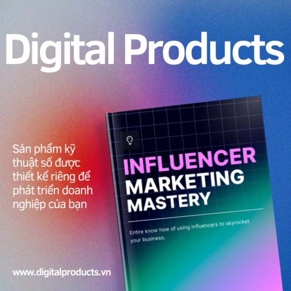 Sách Influencer Marketing Mastery - Book