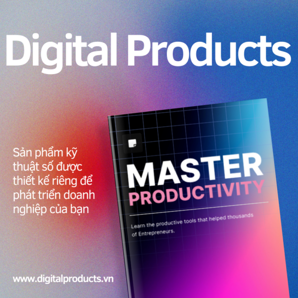 Sách Master Productivity - Book